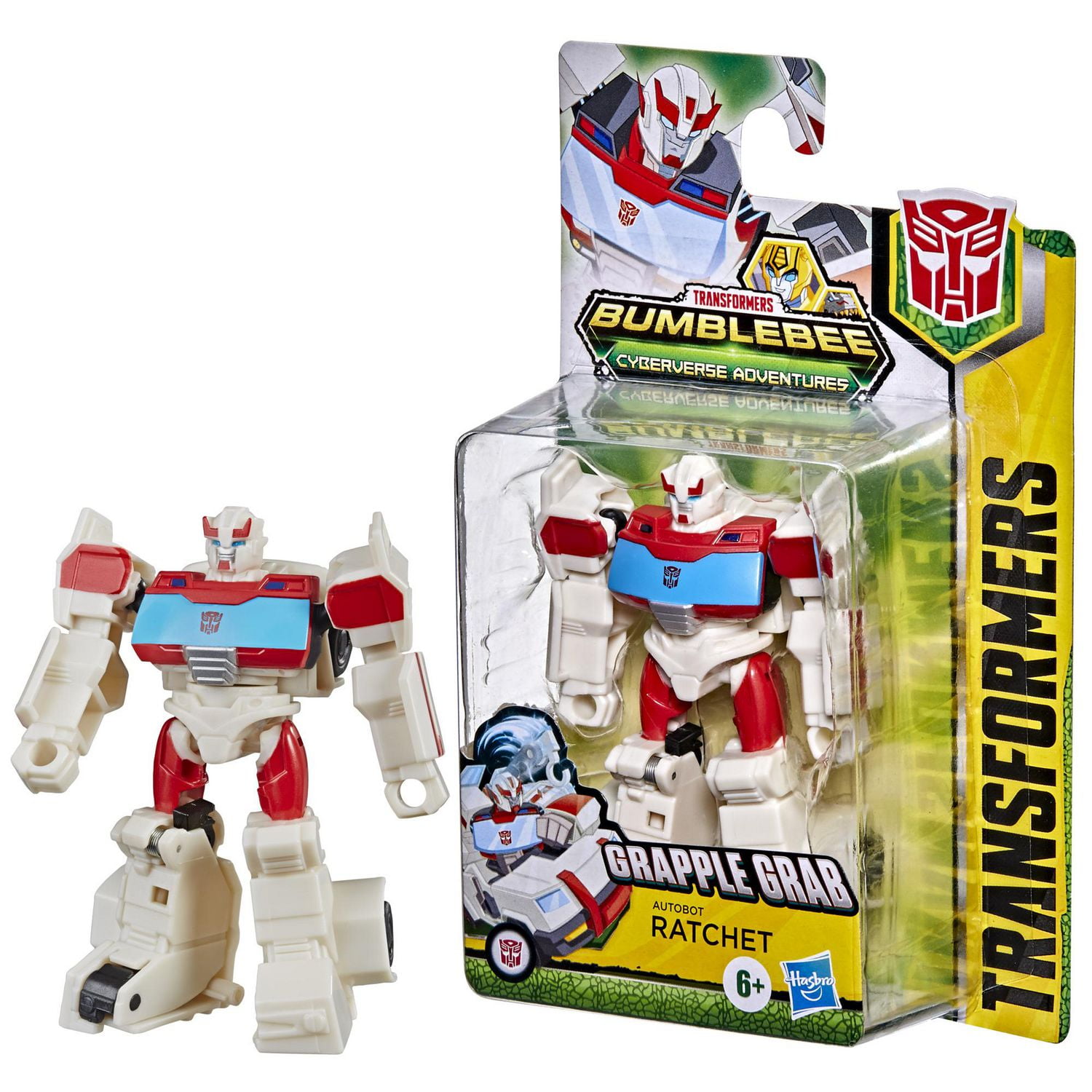Transformers Cyberverse Action Attackers - Figurine Autobot Ratchet de classe éclaireur