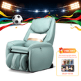 thumbnail image 1 of COSTWAY Soothe26 Massage Chair, Full Body Zero Gravity Massage Recliner with SL Track, Waist Heater, Calf Airbag, Automatic Shoulder Detection, Remote Control, Pillow, 1 of 10
