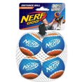 thumbnail image 1 of Nerf Dog Blaster Distance Tennis Balls, Blue & Orange, 2.5" 4-pack, 1 of 4