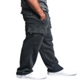thumbnail image 3 of Men Cargo Jogger Sweatpants with Pocket Athletic Pants, 3 of 4