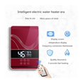 thumbnail image 4 of Electric Water Heater Instantaneous Rapid Heating Household Bathroom Shower Small Bath Machine Kitchen Water Heater ,Digital Temperature Display, 4 of 7