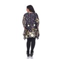 thumbnail image 3 of White Mark Tunique pour Femmes à Manches 3/4 en Jersey, 3 of 5