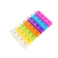 thumbnail image 2 of TIMIFISMoistureProof Weekly Organizer 4 Times A Day Large 7 Day Box Portable For Travel With Removable Individual Containers, 2 of 8