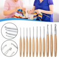 thumbnail image 2 of 11Pcs Crochet Hooks 3.0Mm-12Mm Single Head Crocheting Knitting Hooks Crochet Needles, 2 of 6