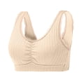 thumbnail image 5 of Qertyioot Women's Solid Color Comfortable Hollow Out Bra Underwear, 5 of 5