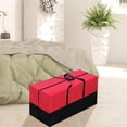 thumbnail image 4 of Christmas Tree Storage Bag, Extra Large Waterproof Organizer for Artificial Trees and Holiday Decorations, Heavy Duty Cloth Storage Bag with Double Zipper for Attic Garage and Basement, 4 of 5