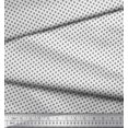 thumbnail image 3 of Soimoi Silk Fabric Dot & Greek Key Small Printed Craft Fabric by The Yard 42 Inch Wide, 3 of 3