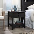 thumbnail image 4 of Sauder Dawson Trail Night Stand, Raven Oak, 427423, 4 of 7