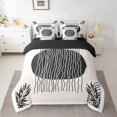 thumbnail image 2 of YST Vintage Minimalism Bedding, 7-Piece, Geometric Wave Line, Full Size, 2 of 4