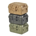 Boîte à outils en plastique étanche Étanche à l'équipement Box Étanche aux chocs Cas de sécurité de l'instrument Étui de protection Outdoor portable Box