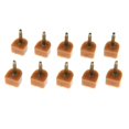 thumbnail image 1 of mmirethe Shoe Repair Replacement Dowels High Heel Tips Taps Pads Enhanced Performance Apricot Fine 10mm 10mm Thin Pin 1Set, 1 of 6