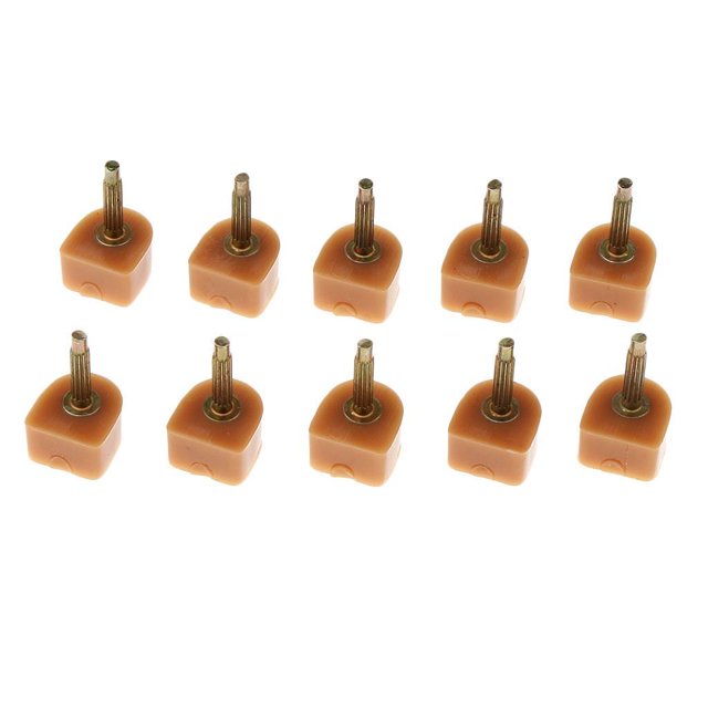 mmirethe Shoe Repair Replacement Dowels High Heel Tips Taps Pads Enhanced Performance Apricot Fine 10mm 10mm Thin Pin 1Set
