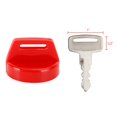 thumbnail image 2 of 5 Pack Red Ignition Key Cover w/Nut For Polaris RZR XP 570 800 900 1000 5433534, 2 of 7