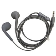 Wired Earbuds with Microphone, Noise Isolating In-Ear Stereo Headphones with 3.5mm Jack for Smartphones, Wired Headphones with Microphone for Music Calls, Ergonomic Design