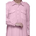 thumbnail image 3 of Atasi Kurta Pathani à Manches Longues Pyjama Kurta Indien Long Pyjama pour Hommes, 3 of 5