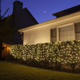 thumbnail image 2 of LED Christmas Net Lights Outdoor Decorations for Bushes 96 LED 5ftx5ft Connectable Green Wire Net Christmas Lights for Outdoor Yard Mesh Shrub Tree Holiday Decor,warmwhite,5ftx5ft, 2 of 7
