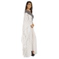 thumbnail image 2 of Moomaya Robe Caftan Imprimée Robe Maxi pour Femmes Tenue de Plage Fête Kimono Couvre-Maillot Caftan, 2 of 6