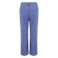 thumbnail image 3 of JMYHOAM Jeans for Women Ladies' Elastic Wide Leg High Waist Versatile Loose Straight Leg Jeans, 3 of 8
