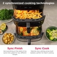 thumbnail image 4 of Frigidaire DualZone Air Fryer-FRDA210BC, 4 of 6