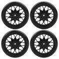 thumbnail image 3 of RC Tire, Remote Control Car Tires, Plastic Durable for WPL D12 RC Boys Toys black,silver, 3 of 8