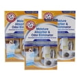 thumbnail image 1 of Arm & Hammer Moisture Absorber & Odor Eliminator 16oz Hanging Bag, 3 Pack (6 Bags Total) &acirc; Eliminates Musty Odors & Freshens, 1 of 6