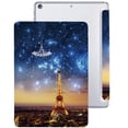 thumbnail image 1 of iPad PRO 9.7 Inch [ PRO 2016 ] A1673 A1674 A1675 MLPX2LL/A MLPW2LL/A MLPY2LL/A MLYJ2LL/A Trifold Printed PC Lightweight Protective Clear Back Cover - Paris Night, 1 of 8