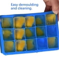 thumbnail image 4 of Machine à Glaçons Plateau à Glaçons 15 Cubes Contenant de Rangement pour Glace Plateau avec Couvercle, 4 of 4