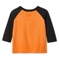 thumbnail image 2 of George Baby Boys' Long-Sleeve Raglan Halloween T-Shirt, 2 of 2