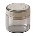 thumbnail image 2 of Birdeem Airtight Coffee Storage Container with One Way Valve, Glass Food Storage Canisters Set of 3, Kitchen Pantry Organization Jars for Coffee Beans Flour Rice Sugar, Wide Mouth Airtight Sealed Jar, 2 of 9