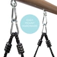 thumbnail image 3 of Step2 Rocket Swing for Two – Balançoire d'extérieur pour tout-petits, avec ceintures de sécurité ventrales – Pour enfants de 9 mois à 3 ans, 3 of 11