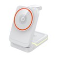 thumbnail image 1 of Birdeem Multifunctional Foldable Wireless Charger for Android and Ios Smart Phones Watches Earphones 3 in 1 Magnetic 15W Wireless Fast Charger with Led Light, 1 of 9