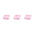 thumbnail image 4 of QualitChoice Home Hotel Felt Keys Tapes Phone Watch Storage Box Living Room Drawer Pens Remotes Jewellery Organizer Container Pink 3PCS, 4 of 6