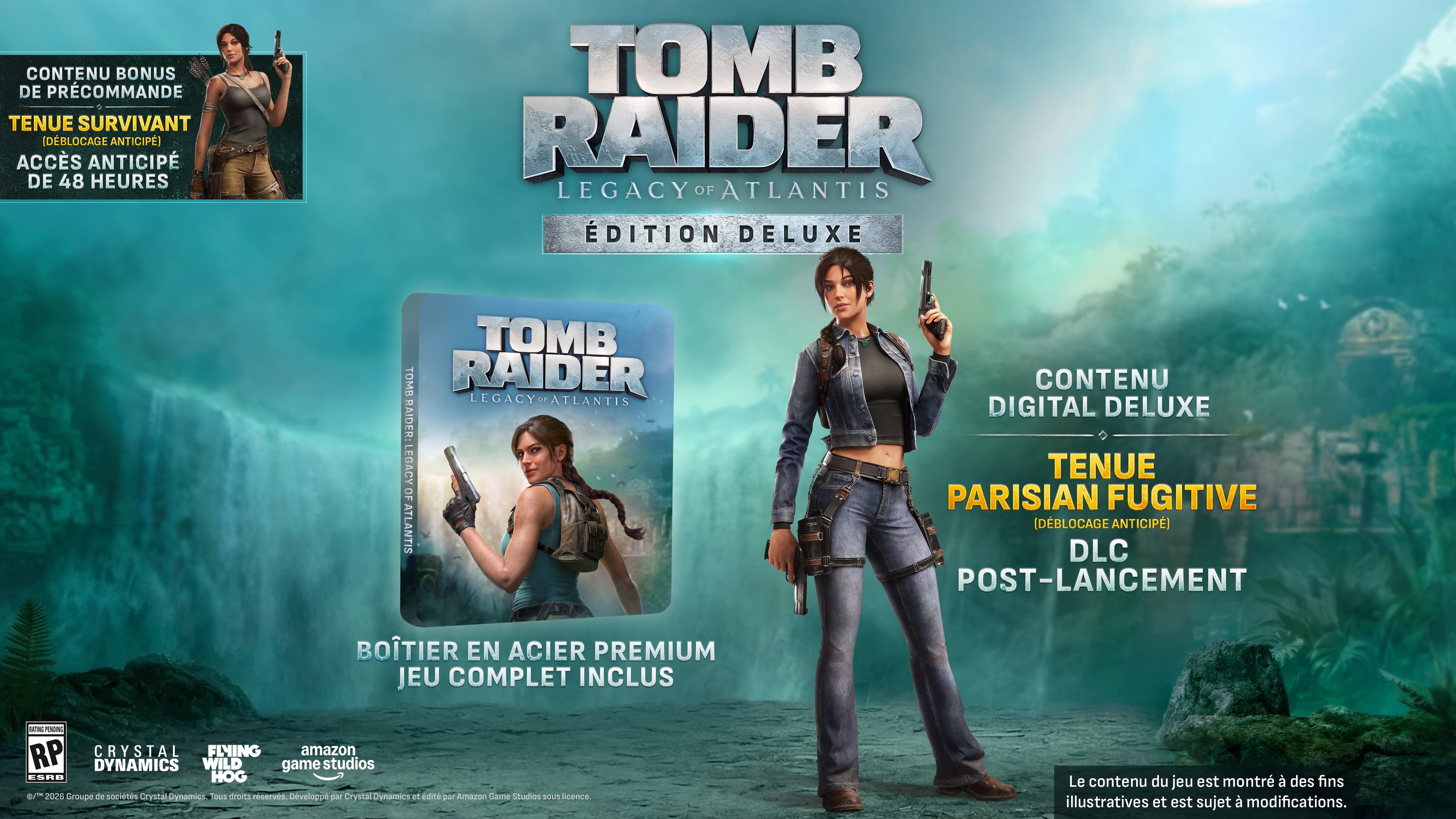 Jeu vidéo Tomb Raider: Legacy of Atlantis - Deluxe Edition pour (Xbox Series X/S)