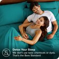 thumbnail image 4 of Bare Home Pillowcase Set - Premium 1800 Collection - Double Brushed - Ultra Soft - King Size, Emerald, 2 Count, 4 of 7