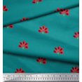 thumbnail image 2 of Soimoi Poly Georgette Fabric Artistic Floral Fabric Prints By Yard 42 Inch Wide, 2 of 3