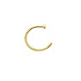 thumbnail image 3 of Nose Ring Hoop 14K Solid Gold 20G Nose Jewelry 8mm, 3 of 3