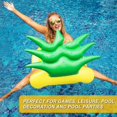 thumbnail image 4 of EASTIN Pool Float Raft Giant Inflatable Pineapple Pool Party Float Raft Pool Lounger Summer Beach Swimming Pool Inflatable Floatie Lounge for Adults and Kids, 4 of 10
