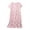 Pink, variant on Sakmal Nightgowns Women Cotton Cute House Dress Short Sleeve Pink Nightgowns for Women