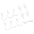 thumbnail image 4 of Fyydes Four Corner Mosquito Net, Bedroom Mosquito Netting,Luxury Princess Three Side Openings Post Bed Curtain Canopy Netting Mosquito Net Bedding, 4 of 10