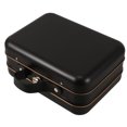 thumbnail image 4 of Miangastore Mini Suitcase Iron Vintage Mini Suitcase Boxes Candy Box Tin Plate Box Coin Storage Container for Party Wedding Decoration Black, 4 of 9