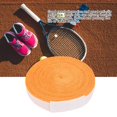 thumbnail image 4 of OTVIAP Racquet Sweatband,Racquet Anti-Skid Tape,10M Polyester Fiber Sweat Absorption Anti-Skid Badminton Racket Grip Tape Breathable Soft Hand Feeling Tennis Bat Sweatband Wraps, 4 of 8
