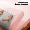 thumbnail image 4 of Qocolhg Disposable Queen Comforter Set - 4 Pieces Bed Set, Non-woven Bedding Sets for All Season, Portable Double Bedding Quilt Sheet, Including 1 Bed Cover, 2 Pillowcases, 1 Fitted Bed Sheets, Pink, 4 of 6