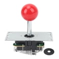 thumbnail image 1 of Manette de Jeu Arcade Joystick Bricolage Jeu d'Arcade Bâton de Combat Pièces de Rechange Broche Carte de Circuit avec Tête à Bille Rouge, 1 of 14
