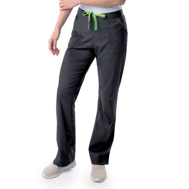 Landau ProFlex Sarraus pour Femmes : Coupe Moderne Ajustée, Extensible, 5 Poches, Taille 50/50 Jambe Droite Sarraus Médicaux 2042