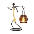 thumbnail image 1 of LSLJS Retro Wrought Iron Candle Holder Personalized Creative Table Decoration, Home Accessories, 1 of 1
