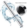 thumbnail image 4 of Round Shower Extension Tube,  Plating Round Shower Pipe Stainless Steel Shower Extension Tube With Non-woven Bag Brown Paper Box For Bathroom For Home, 4 of 8