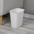 thumbnail image 5 of Sterilite 11.4 Liter Rectangular Wastebasket, White, 5 of 5