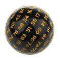 thumbnail image 3 of Milaget Multi Sided Acrylic Dices for Table Board Role Playing Game Bar Club Yellow Yellow-1, 3 of 8