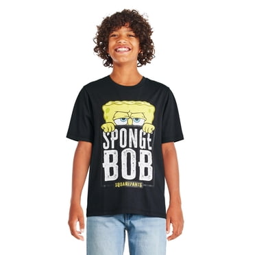 SpongeBob SquarePants Boys' Short Sleeve Tee
