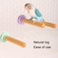 thumbnail image 3 of Bird Perch Stand Toy, Wooden Bird Stand Branch Exercise Training Wooden Bird Perch Stand Comfortable Touch Bird Perch Stand Climbing Standing Branches Toy For Bird Cage, 3 of 8